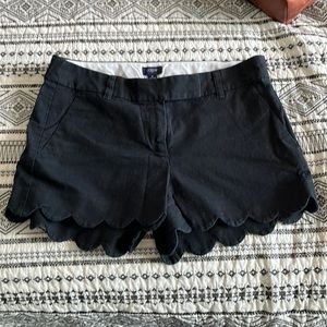 J crew shorts size 4 black